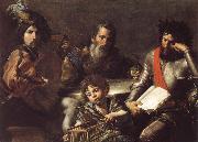 VALENTIN DE BOULOGNE, The Four Ages of Man